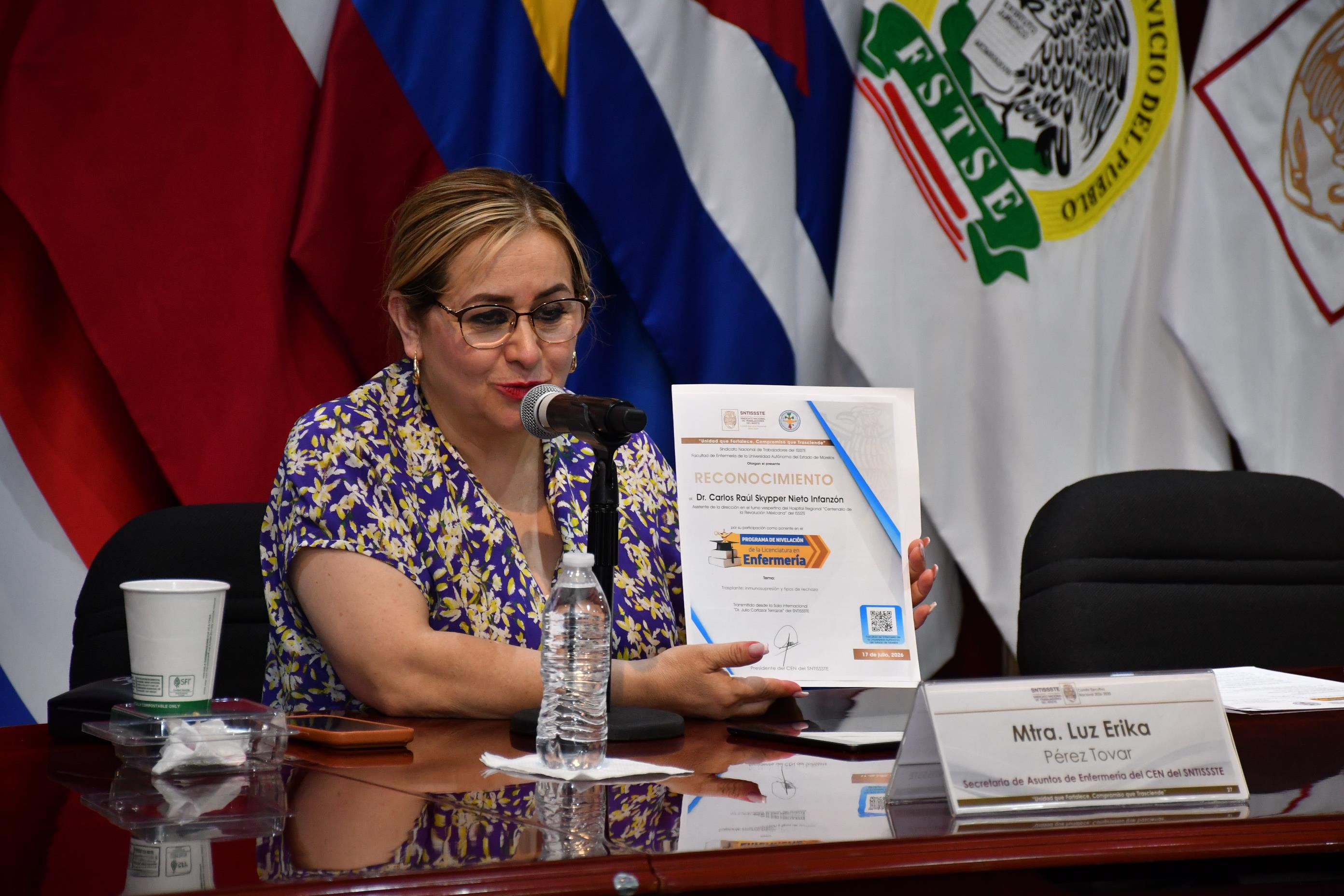 Programa de Nivelación de la Licenciatura en Enfermería, viernes 17 julio 